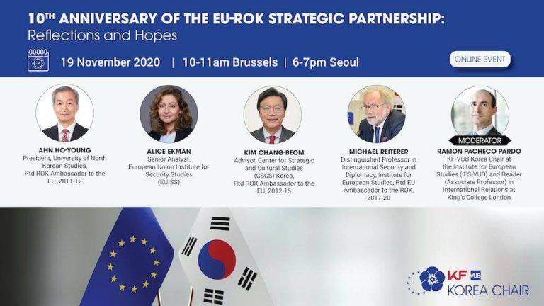 19-11-2020 10th Anniversary of the EU-ROK Strategic Partnership- Reflections and Hopes