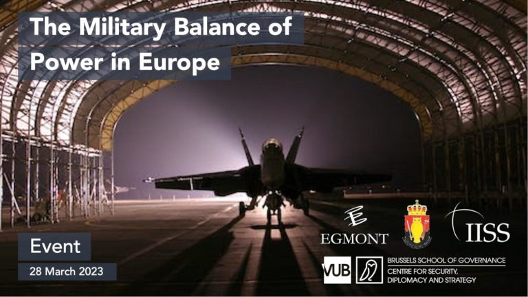 28 March Egmont RMA Europe Military Balance